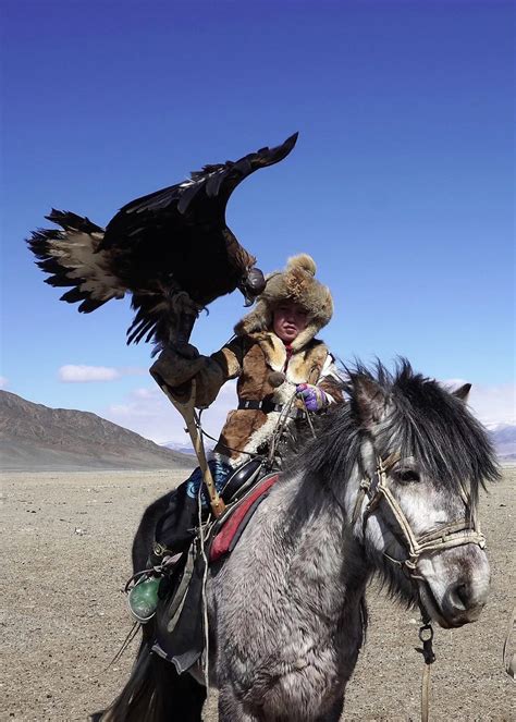 How a Young Eagle Huntress Kicks Butt at a Kazakh Tradition.
